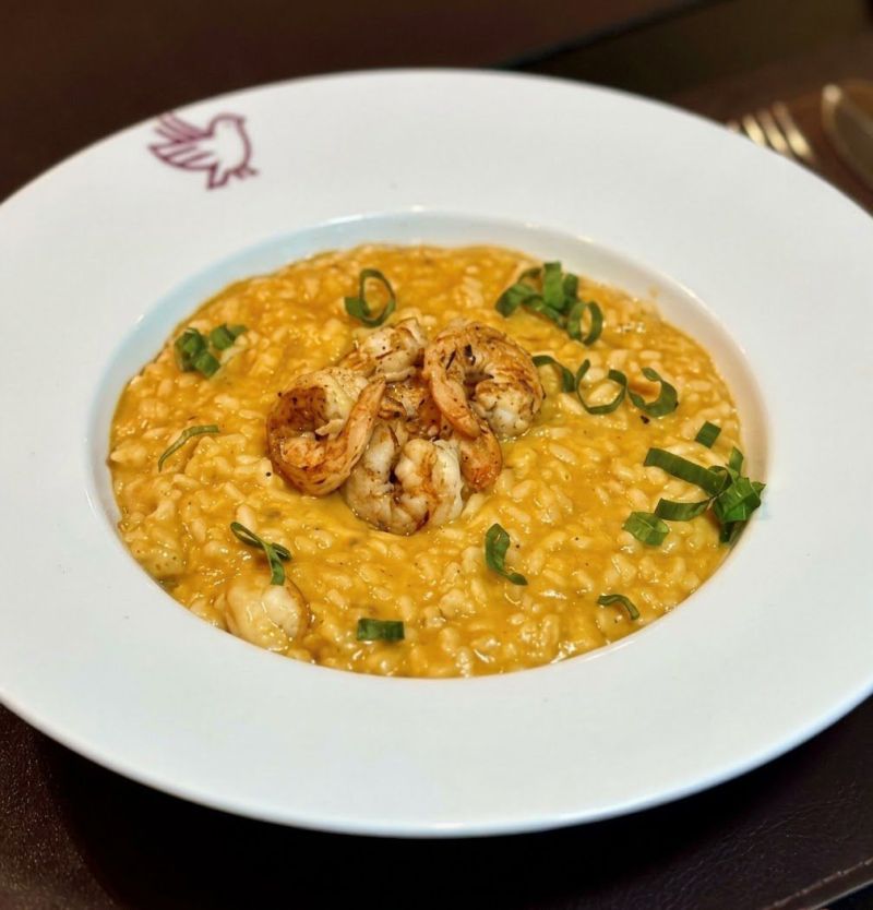 Risoto de Camarão
