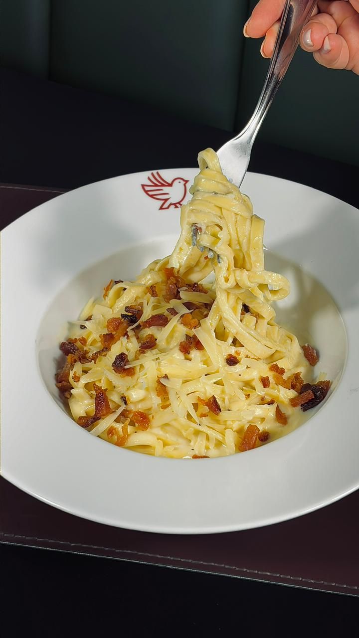 Talharim à Carbonara